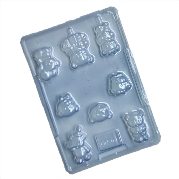 Teddy Lollipops - 8 Cavity